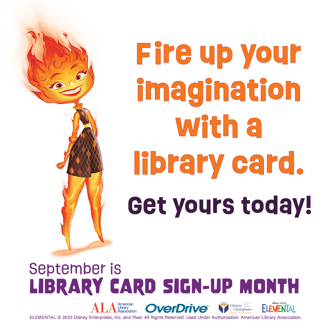 National Library Card Sign Up Month