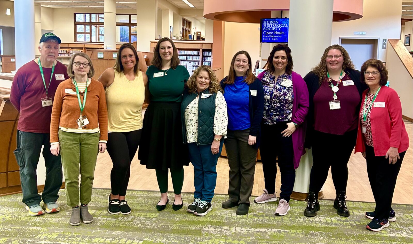 The staff of Huron Public Library