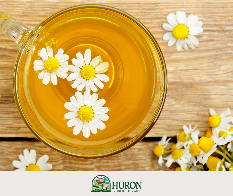 Chamomile tea cup
