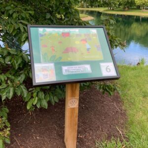 Storybook trail sign