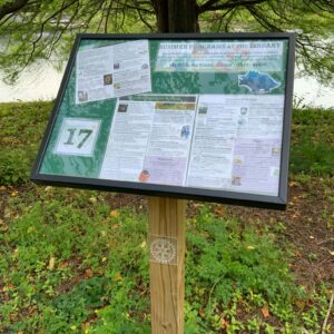 Storybook trail sign