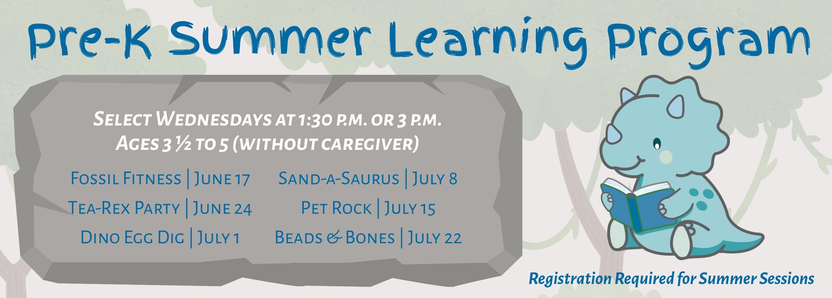 Pre-K Summer Learning Program 2026