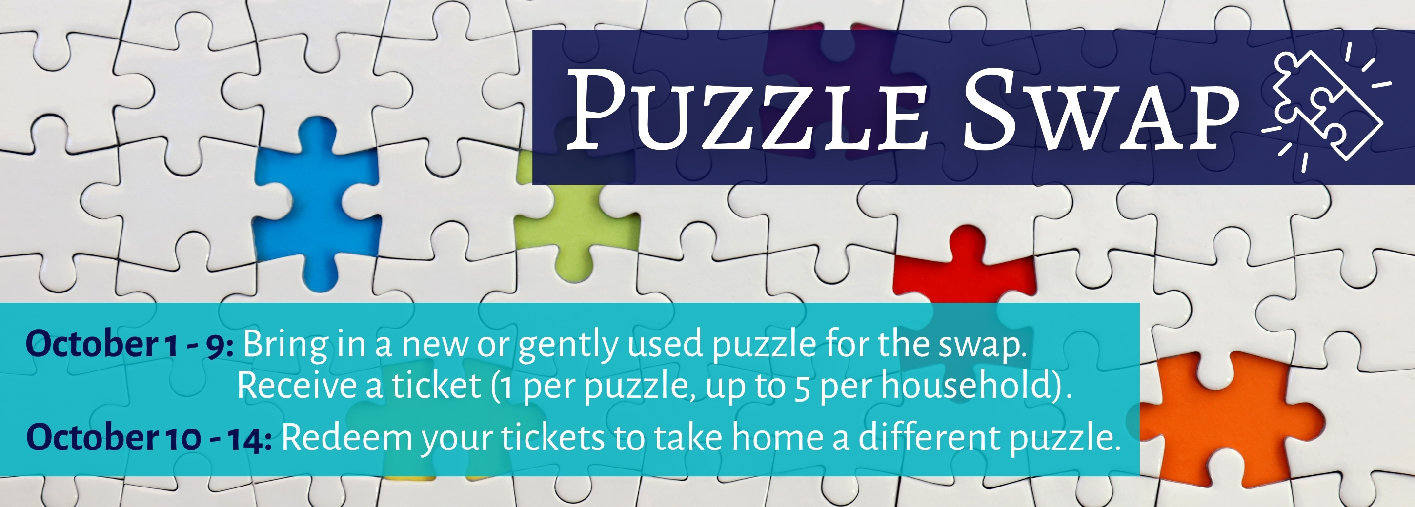 Puzzle Swap between Oct 1 - 14