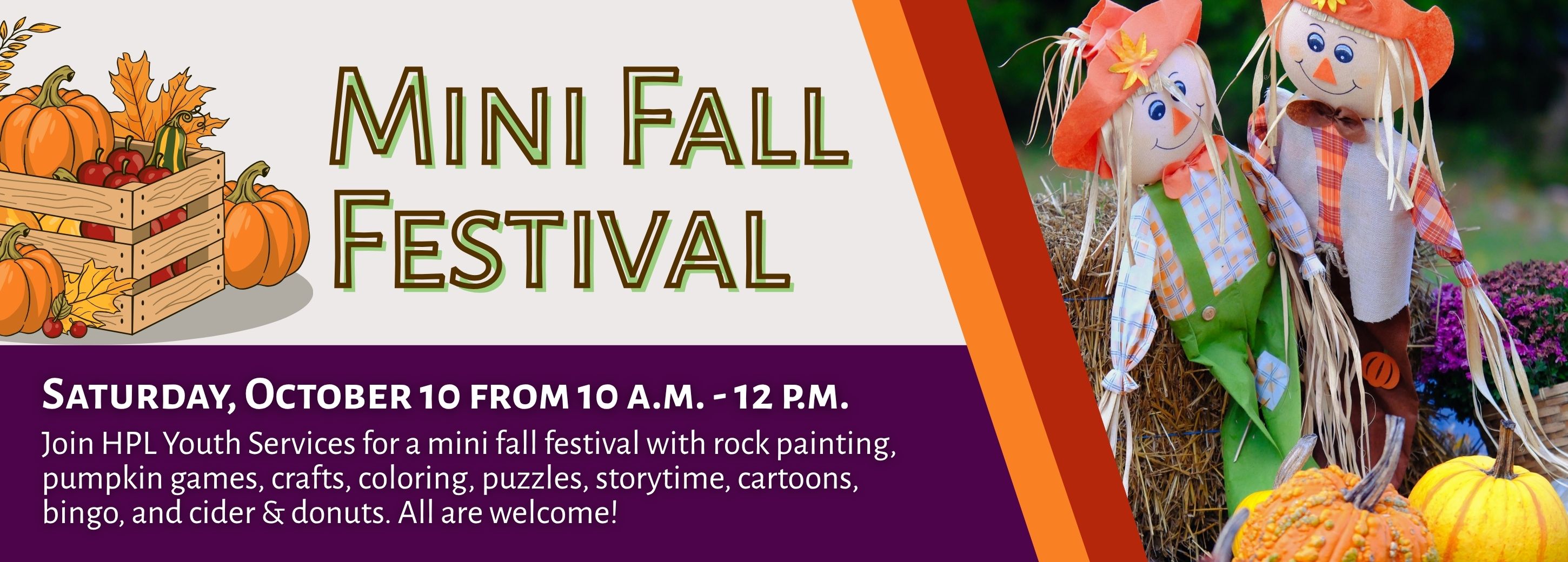 Mini Fall Festival on October 10