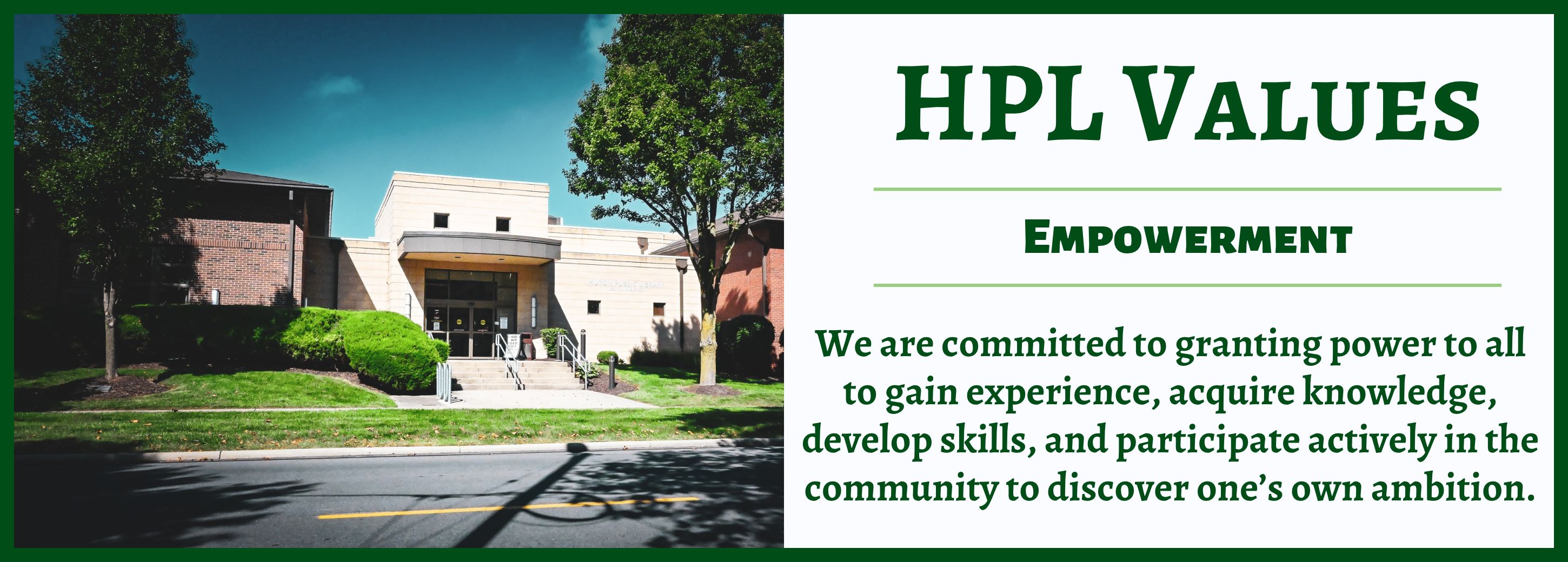 HPL Values Empowerment
